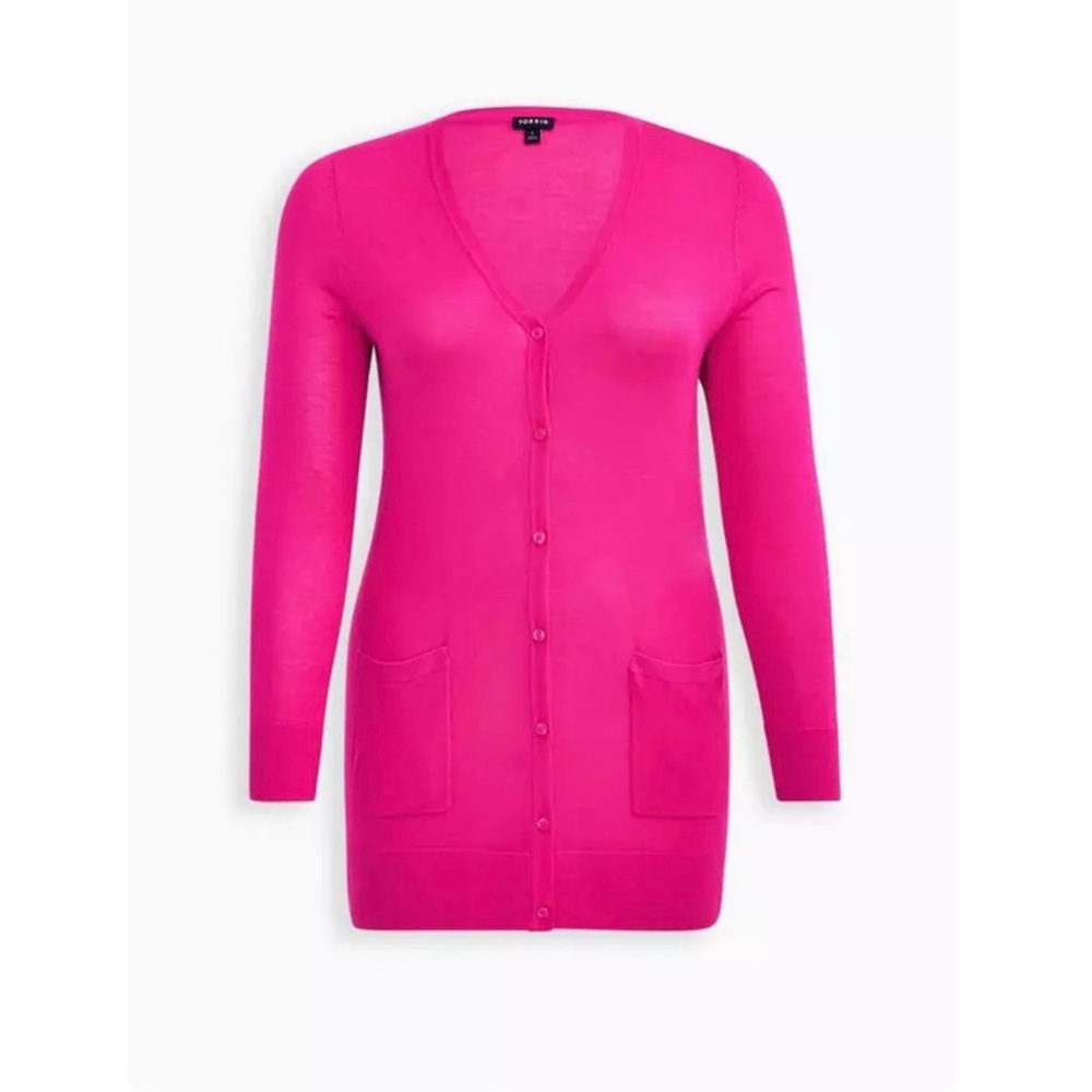 Boyfriend Cardigan Button-Front Sweater